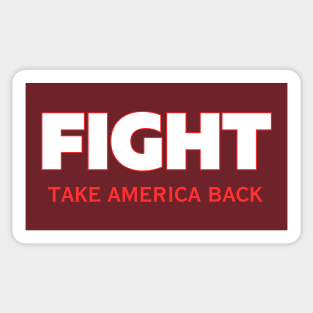 Fight MAGA Donald Trump 2024 Sticker